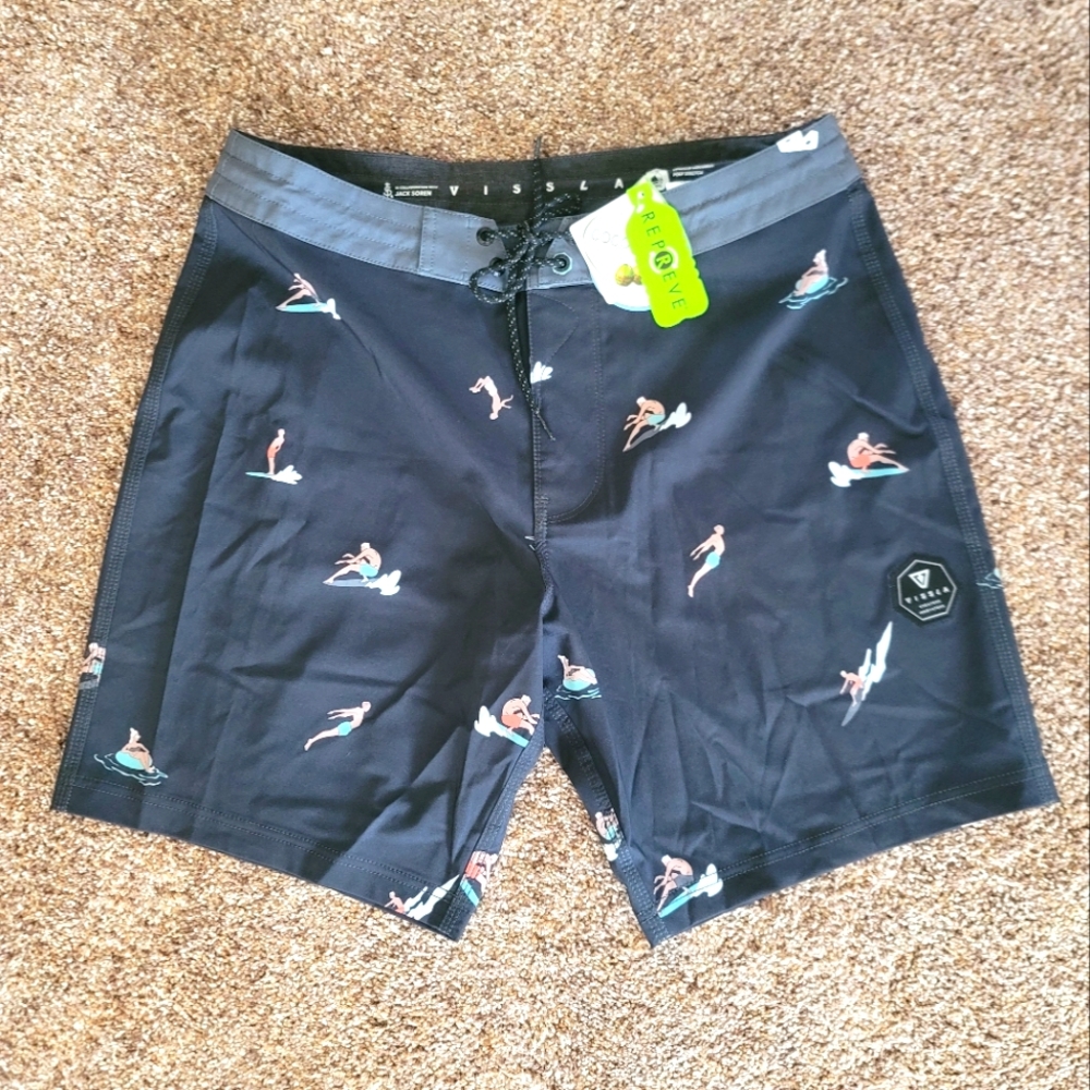 NWT VISSLA Boardshorts